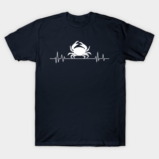 Crabs heartbeat lover,Crab sea food T-Shirt